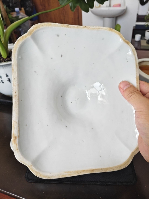 古玩陶瓷清乾隆青花亭臺樓閣風景紋蓋鍋拍賣,當前價格1388元
