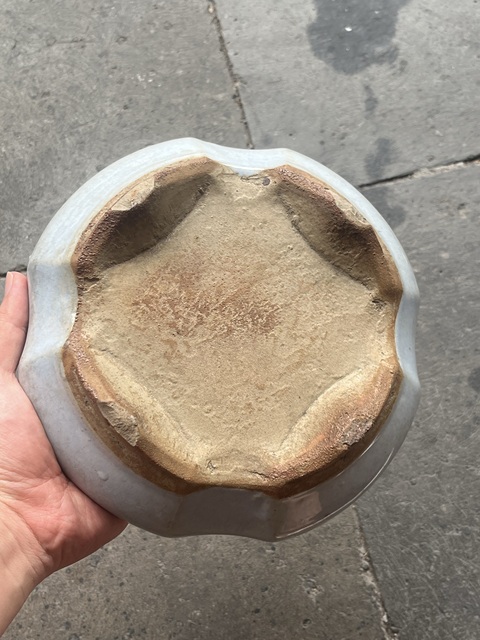 古玩陶瓷鈞釉水仙盆真品鑒賞圖