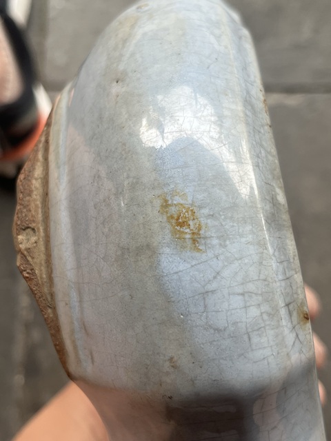 古玩陶瓷鈞釉水仙盆真品鑒賞圖