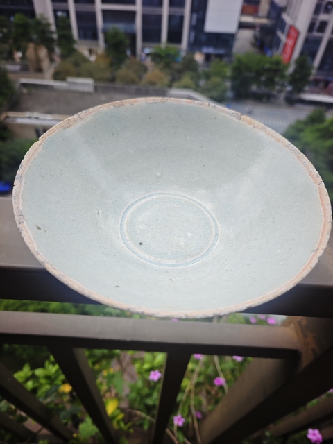 古玩陶瓷青白釉碗真品鑒賞圖
