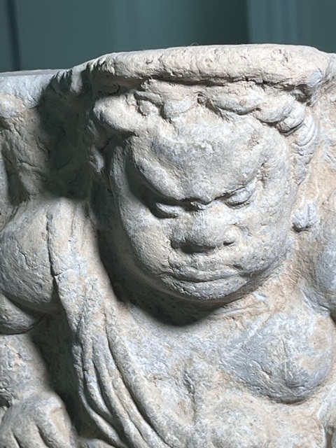 古玩陶瓷力士磚雕真品鑒賞圖