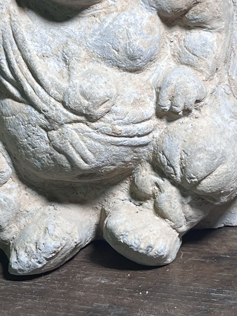 古玩陶瓷力士磚雕真品鑒賞圖
