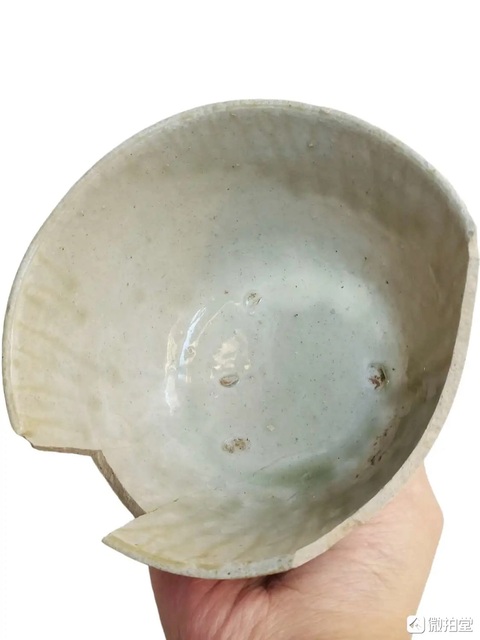 古玩陶瓷隋白標本真品鑒賞圖
