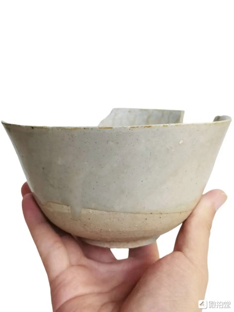 古玩陶瓷隋白標本真品鑒賞圖