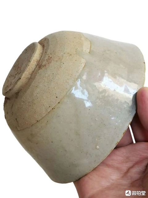 古玩陶瓷隋白標本真品鑒賞圖