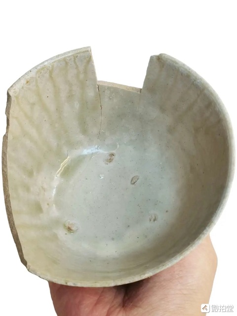 古玩陶瓷隋白標本真品鑒賞圖