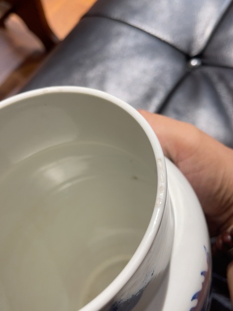 古玩陶瓷青花人物故事紋壯罐真品鑒賞圖