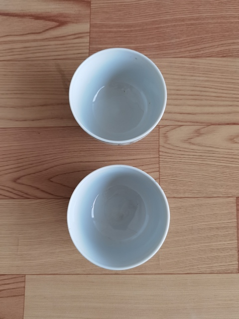 古玩陶瓷松樹青花杯拍賣，當(dāng)前價(jià)格168元