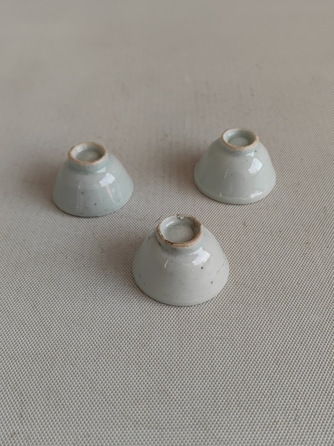 古玩陶瓷冬青釉茶杯拍賣，當(dāng)前價(jià)格220元