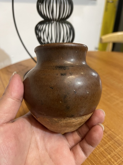 古玩陶瓷洪塘窯茶入真品鑒賞圖