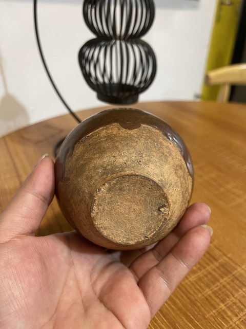 古玩陶瓷洪塘窯茶入真品鑒賞圖