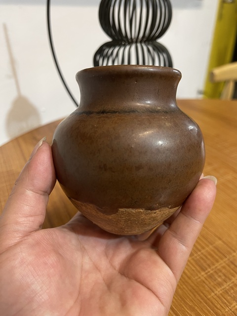 古玩陶瓷洪塘窯茶入真品鑒賞圖