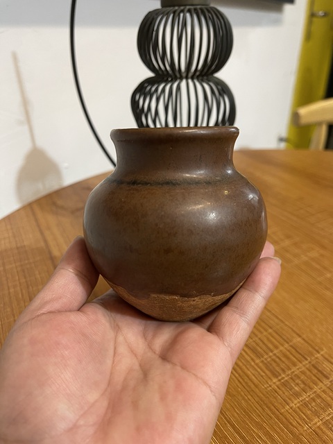 古玩陶瓷洪塘窯茶入真品鑒賞圖
