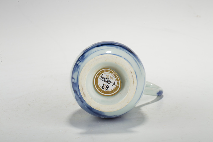 古玩陶瓷清早·青花山水人物紋花澆拍賣,當前價格368元