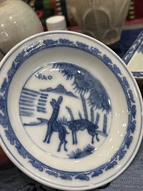 古玩陶瓷四方倭角盤(pán)真品鑒賞圖