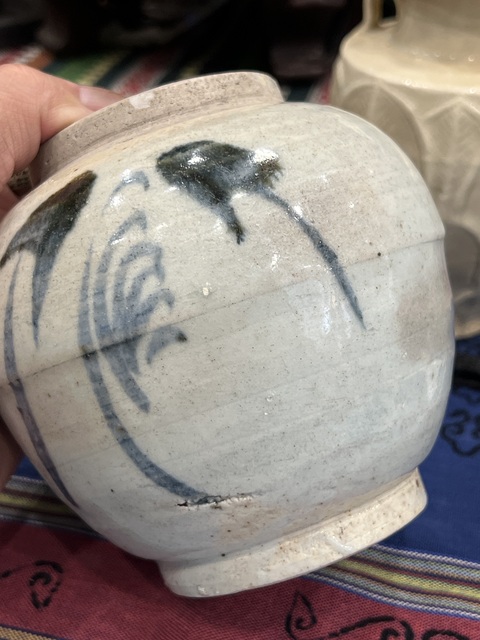 古玩陶瓷青花罐真品鑒賞圖