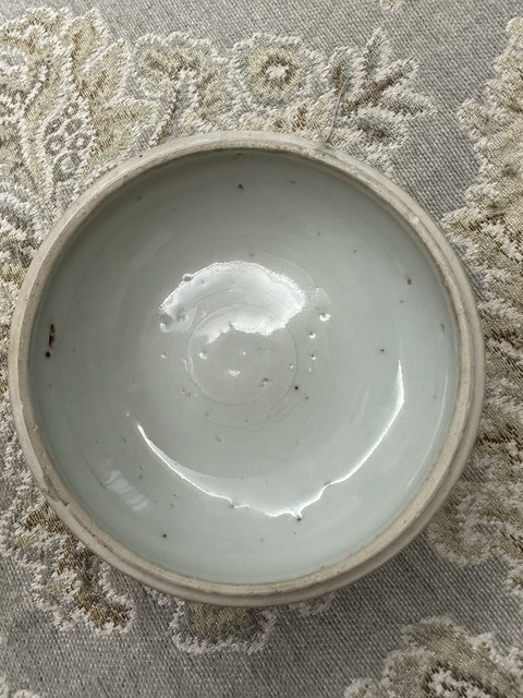 古玩陶瓷青花嬰戲圖印盒真品鑒賞圖