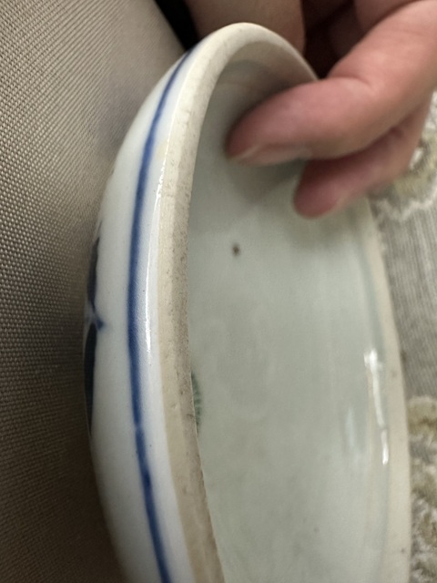 古玩陶瓷青花嬰戲圖印盒真品鑒賞圖