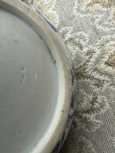 古玩陶瓷青花嬰戲圖印盒真品鑒賞圖