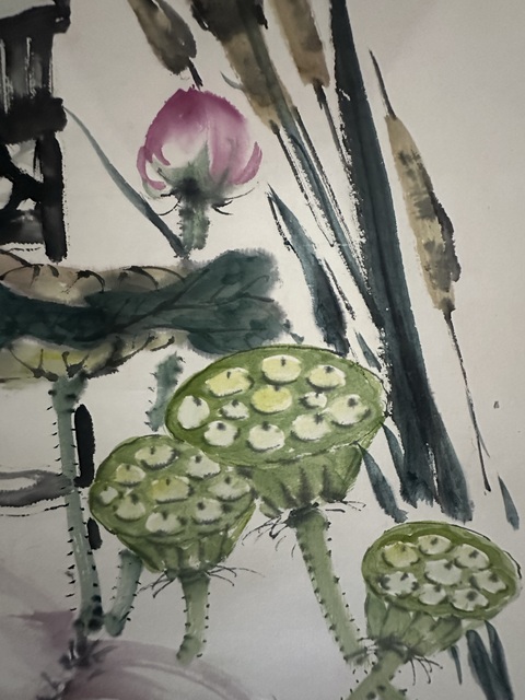 古玩字畫孔小瑜款博古圖真品鑒賞圖