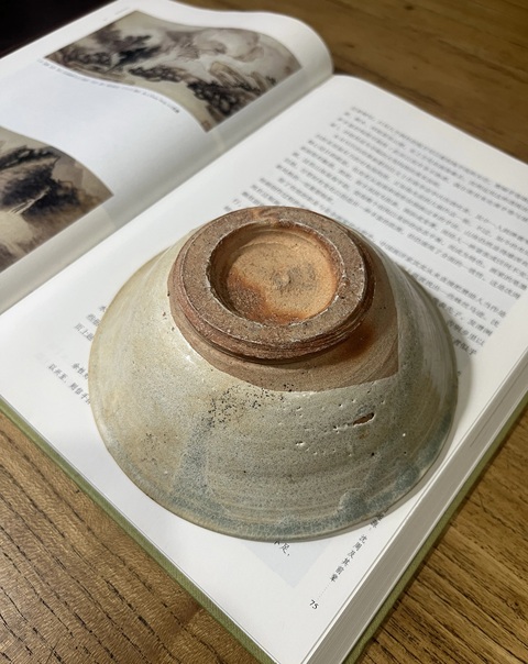 古玩陶瓷龍泉青瓷撇口碗真品鑒賞圖