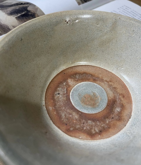 古玩陶瓷龍泉青瓷撇口碗真品鑒賞圖