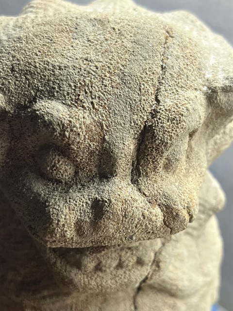 古玩雜項石獅真品鑒賞圖