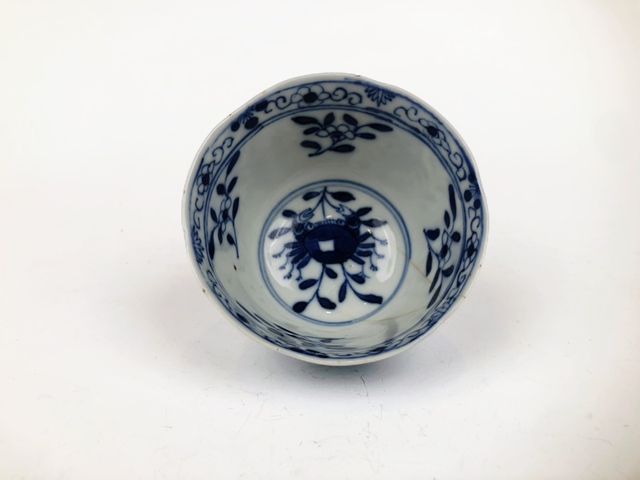 古玩陶瓷清光緒·魚蝦蟹茶圓真品鑒賞圖