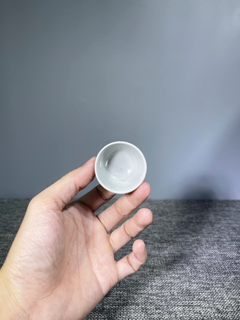 古玩陶瓷明代.白釉小杯拍賣,當前價格0元