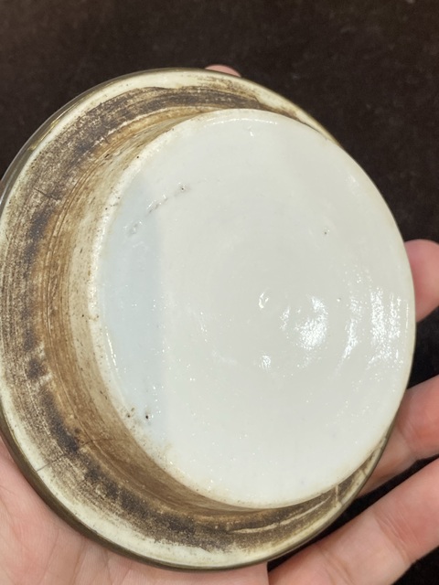 古玩陶瓷青花八仙人物提梁壺真品鑒賞圖