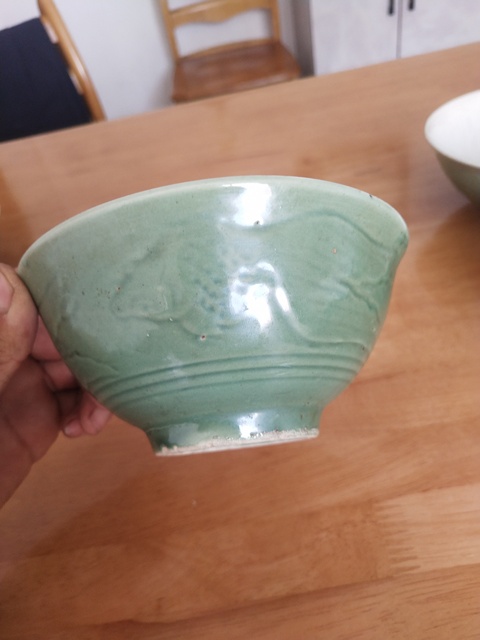 古玩陶瓷青瓷碗真品鑒賞圖