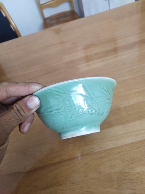 古玩陶瓷青瓷碗真品鑒賞圖