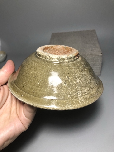 古玩陶瓷【元代】龍泉青瓷碗【頂級龍泉青釉】拍賣,當(dāng)前價格0元