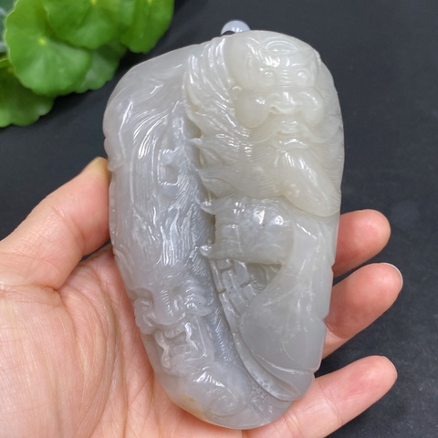 古玩玉器天然和田玉把件真品鑒賞圖