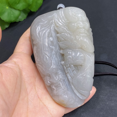 古玩玉器天然和田玉把件真品鑒賞圖