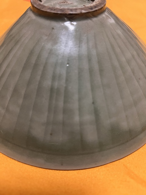 古玩陶瓷耀州窯青花碗真品鑒賞圖