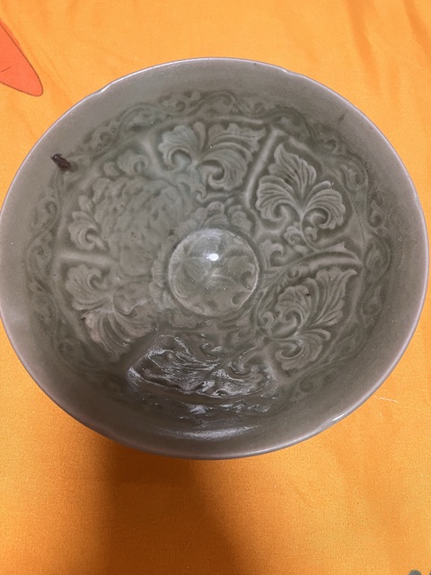 古玩陶瓷耀州窯青花碗真品鑒賞圖