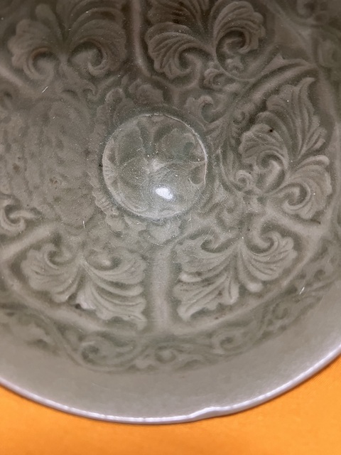 古玩陶瓷耀州窯青花碗真品鑒賞圖