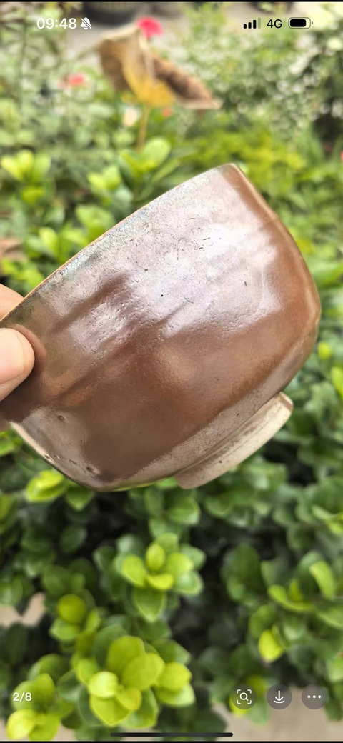 古玩陶瓷紅耀州蓋缽真品鑒賞圖