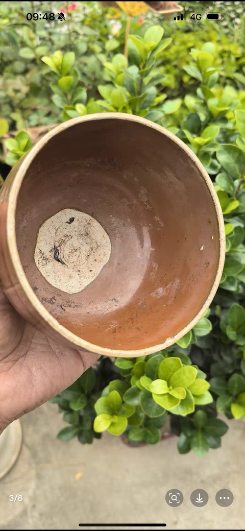 古玩陶瓷紅耀州蓋缽真品鑒賞圖