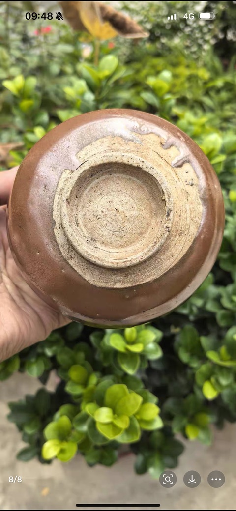 古玩陶瓷紅耀州蓋缽真品鑒賞圖
