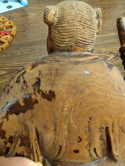 古玩雜項漢鐘離？真品鑒賞圖