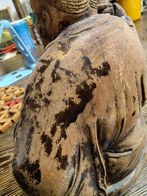 古玩雜項漢鐘離？真品鑒賞圖