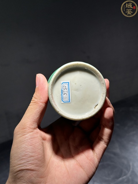 古玩陶瓷晚清松石綠釉水丞拍賣，當(dāng)前價(jià)格3888元