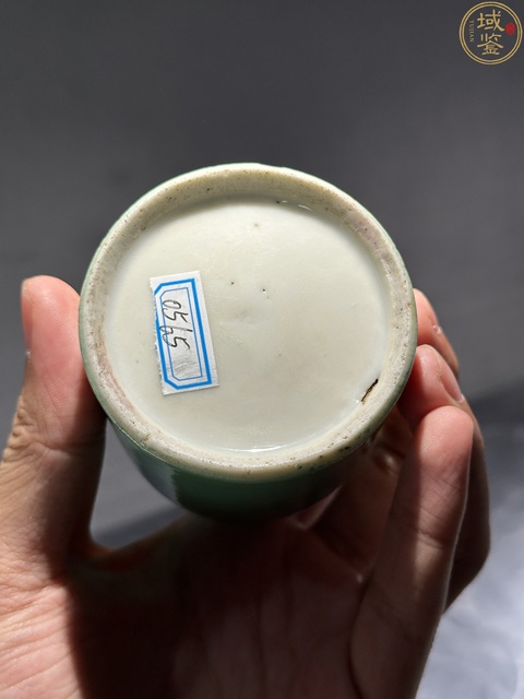 古玩陶瓷晚清松石綠釉水丞拍賣，當(dāng)前價(jià)格3888元