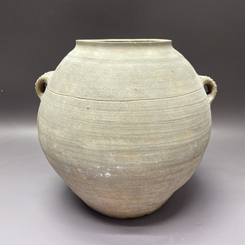 古玩陶瓷漢代雙系罐真品鑒賞圖