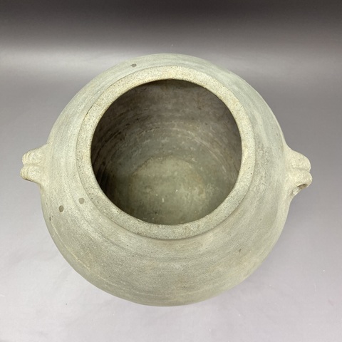 古玩陶瓷漢代雙系罐真品鑒賞圖