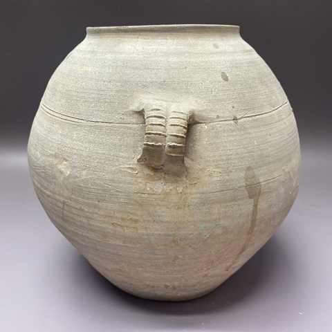 古玩陶瓷漢代雙系罐真品鑒賞圖