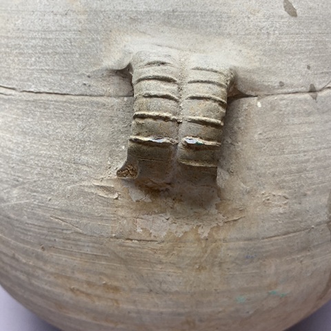 古玩陶瓷漢代雙系罐真品鑒賞圖