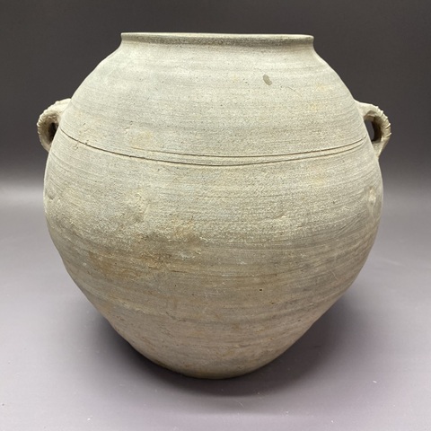 古玩陶瓷漢代雙系罐真品鑒賞圖